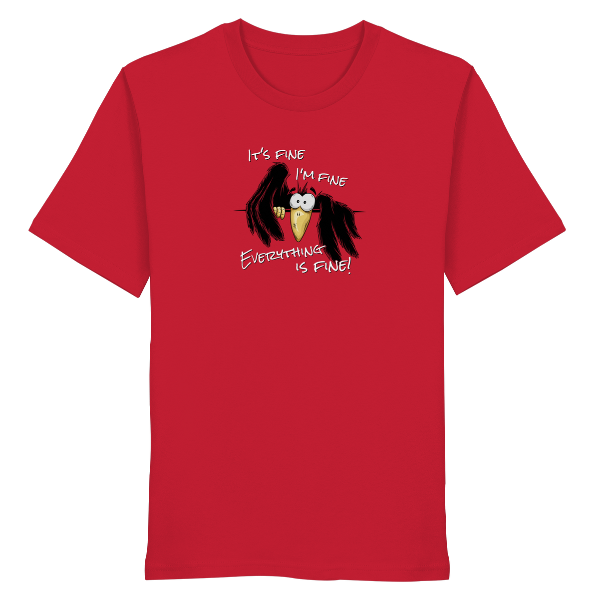 I’m Fine Rabe | Alles Gut Krähe - Organic Shirt