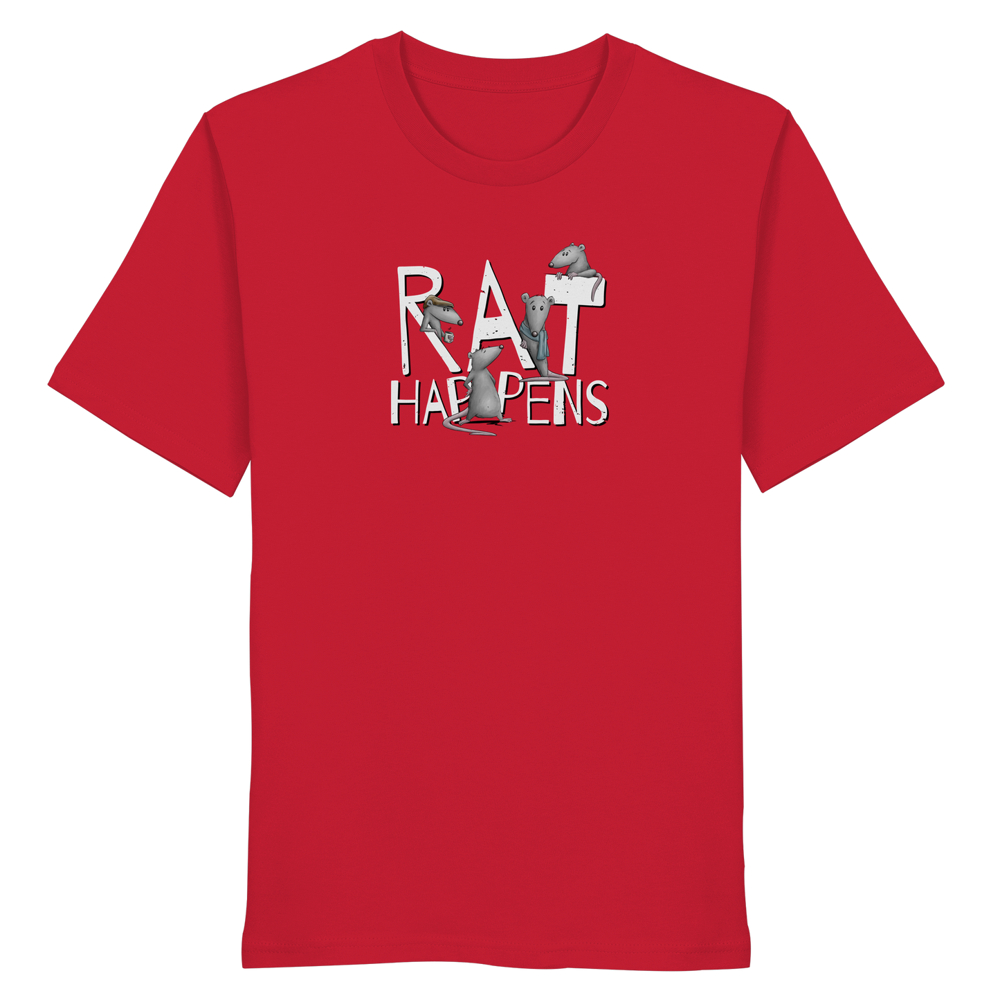 Rat Happens Ratten - Organic Shirt