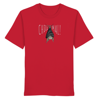 Chill Mal gemütliche Fledermaus - Organic Shirt