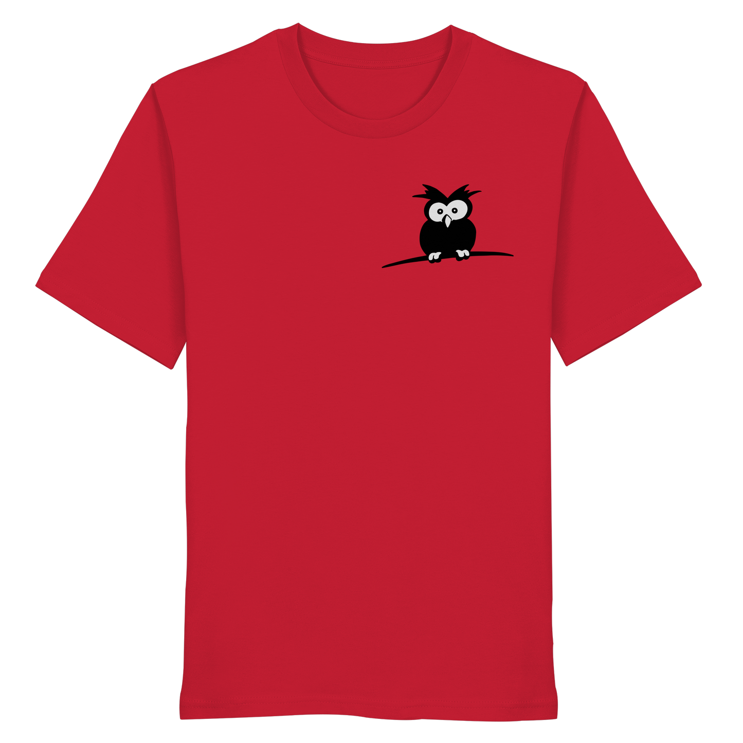Kleine struppige Eule - Organic Shirt