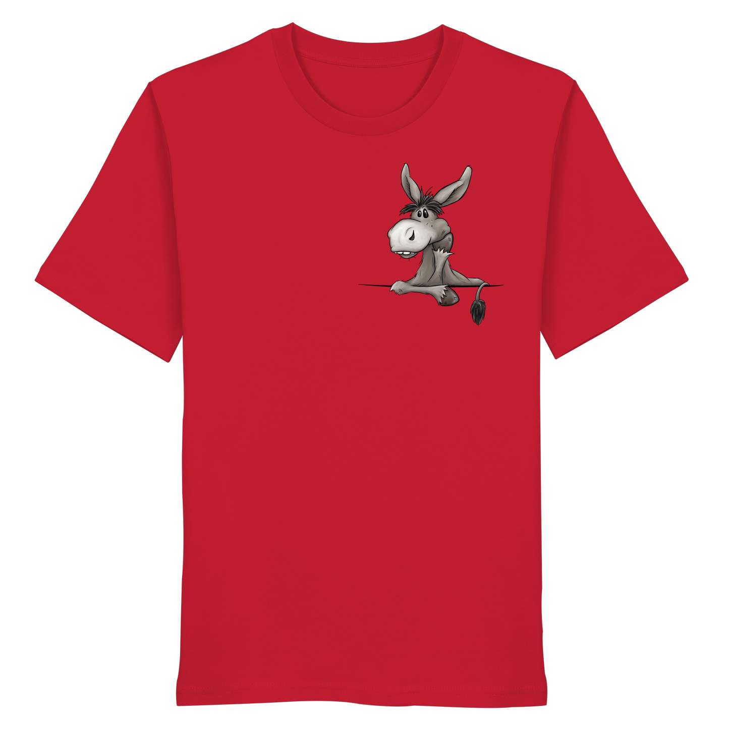 Lustiger lässiger Esel - Organic Shirt