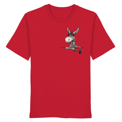Lustiger lässiger Esel - Organic Shirt