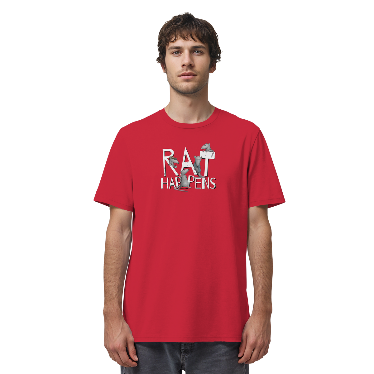 Rat Happens Ratten - Organic Shirt