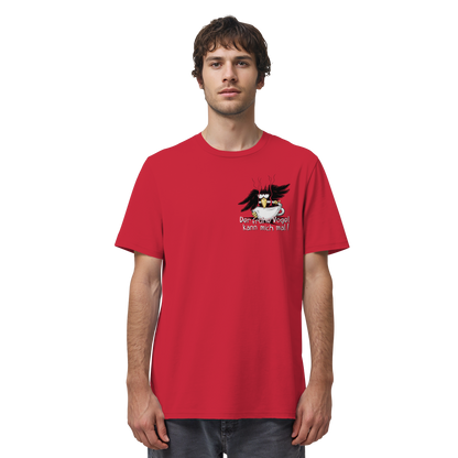 Der frühe Vogel kann mich mal | Kaffee Rabe - Organic Shirt