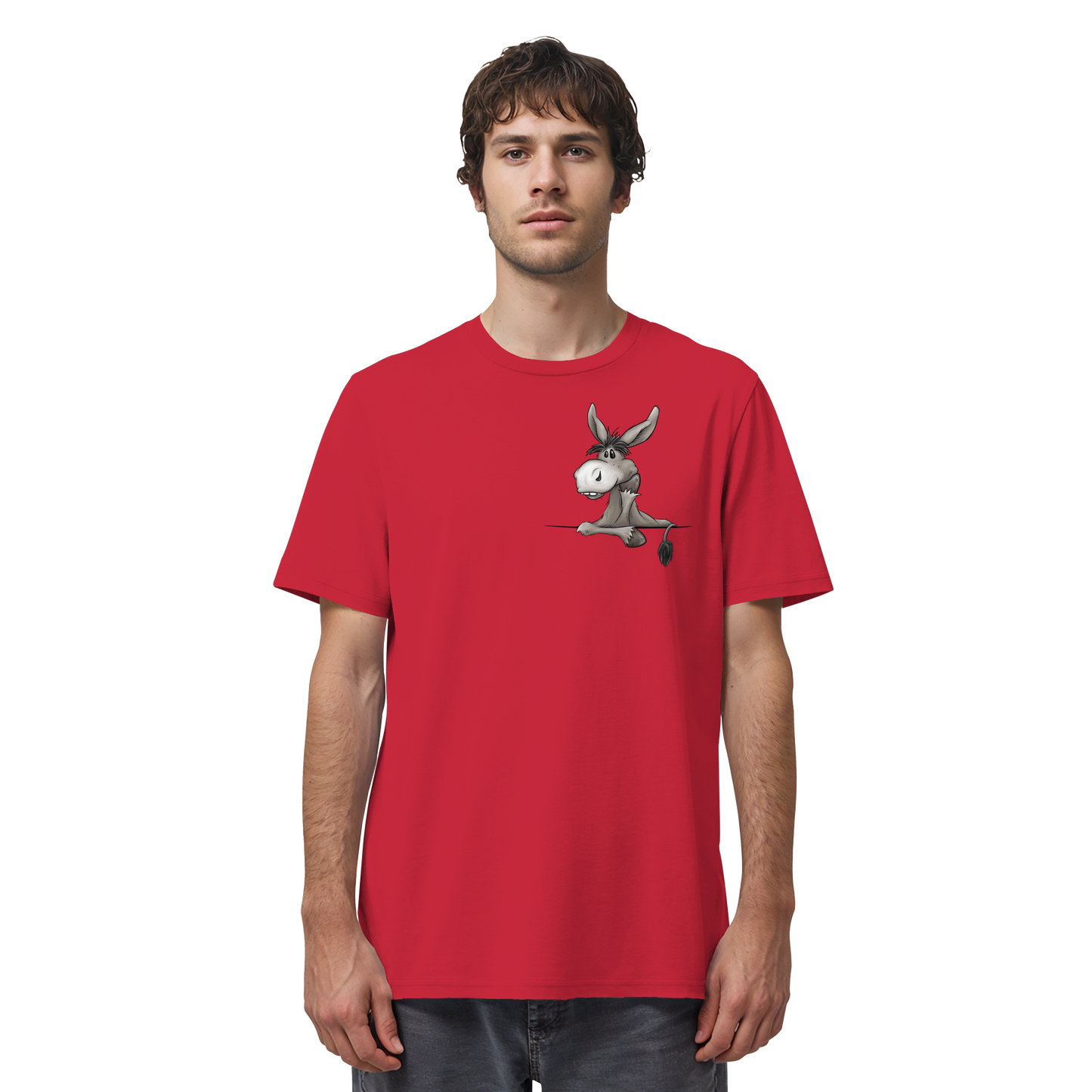 Lustiger lässiger Esel - Organic Shirt