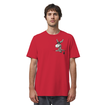 Lustiger lässiger Esel - Organic Shirt