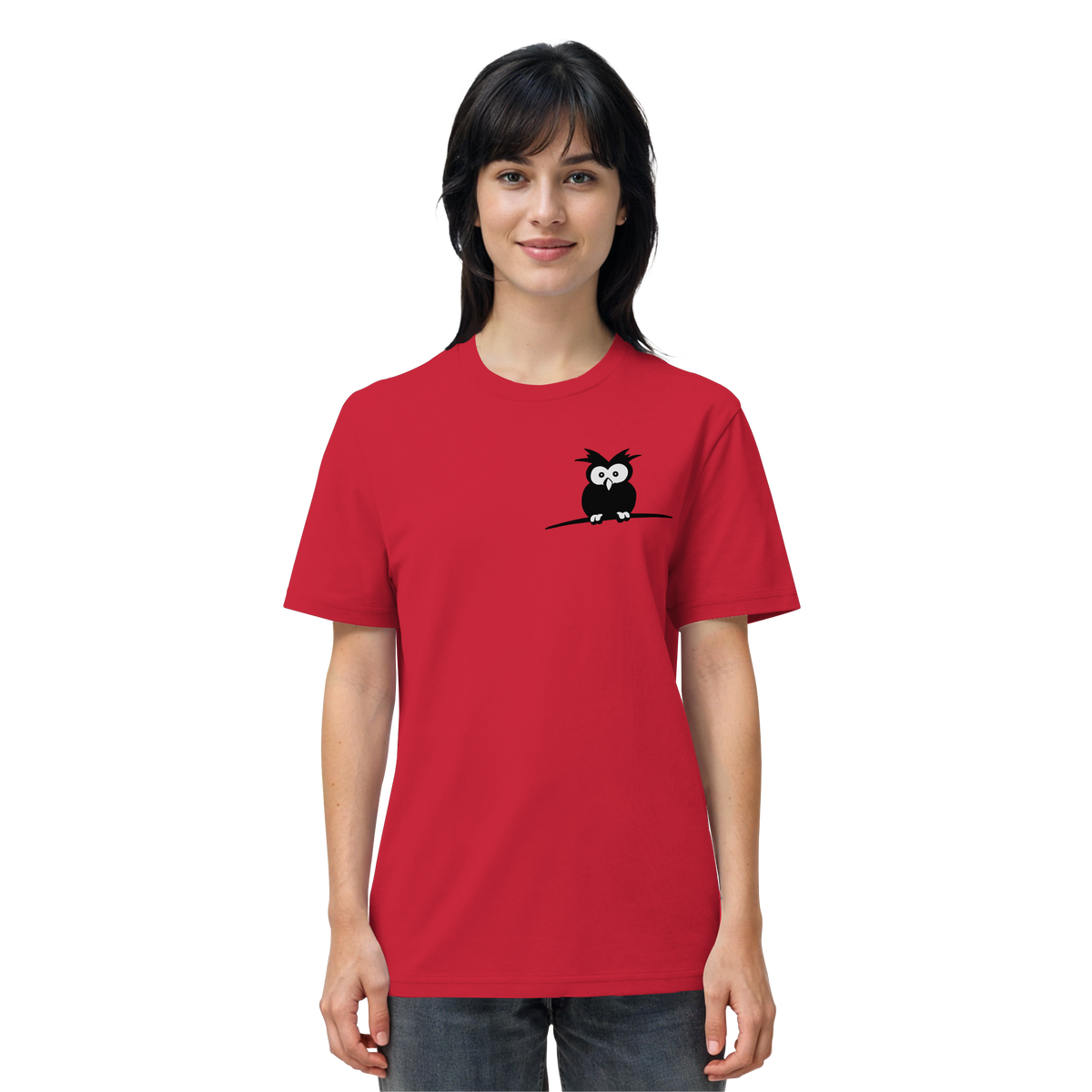 Kleine struppige Eule - Organic Shirt