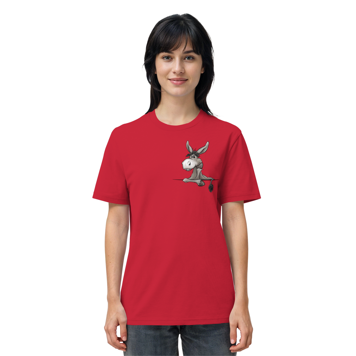 Lustiger lässiger Esel - Organic Shirt