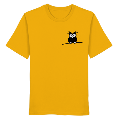 Kleine struppige Eule - Organic Shirt