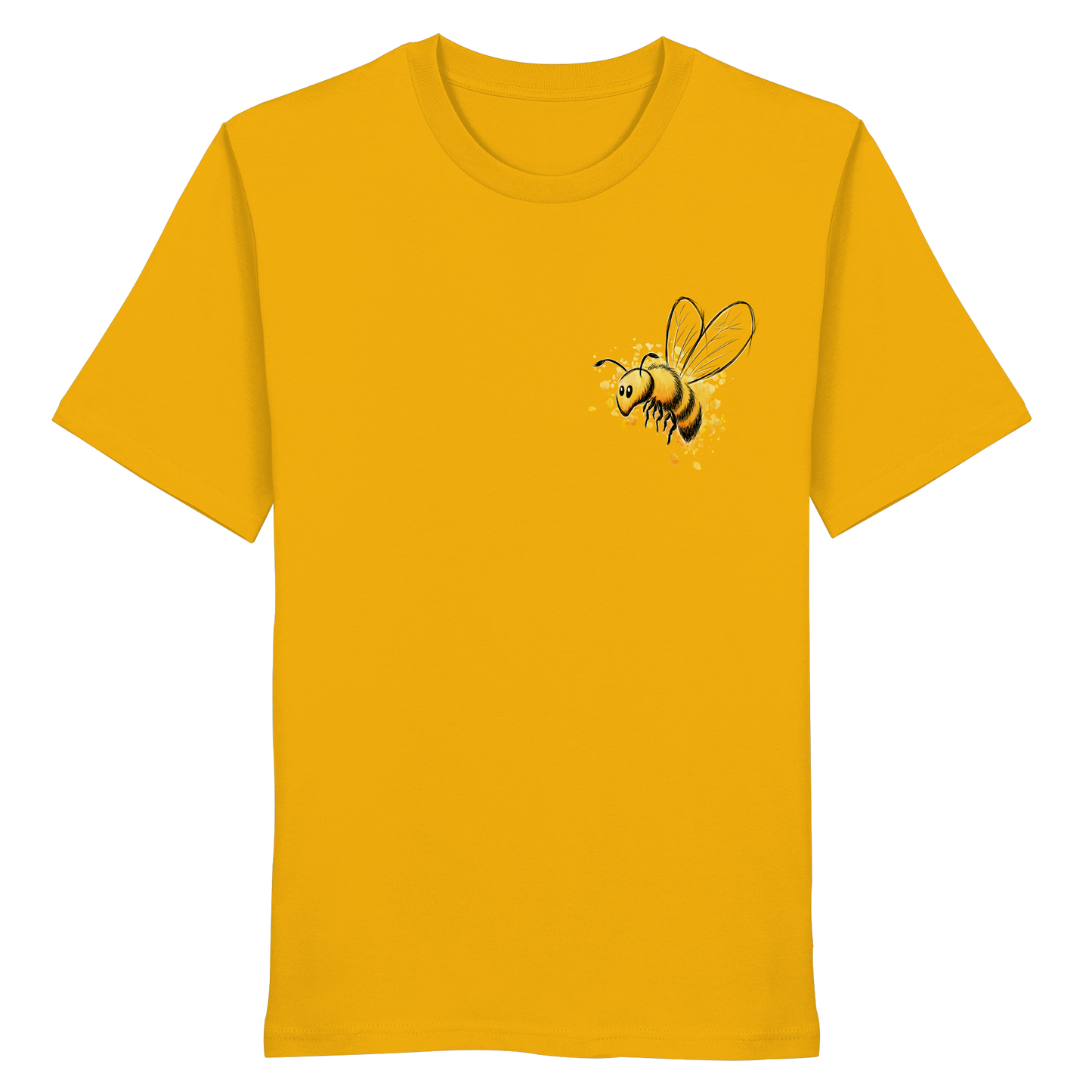 Lässige kleine Honig-Biene - Organic Shirt