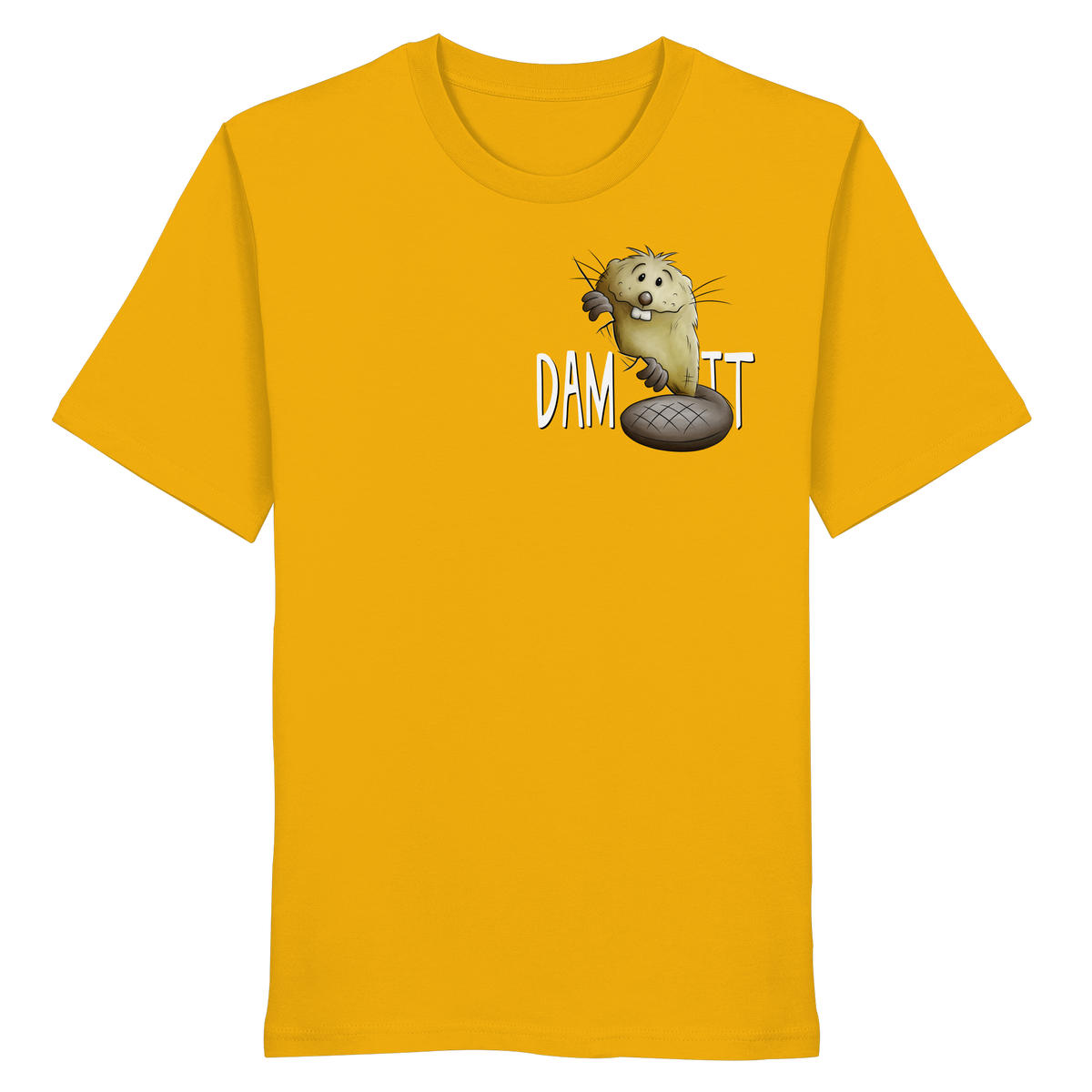 Dam It Verdammt Lustiger Biber - Organic Shirt
