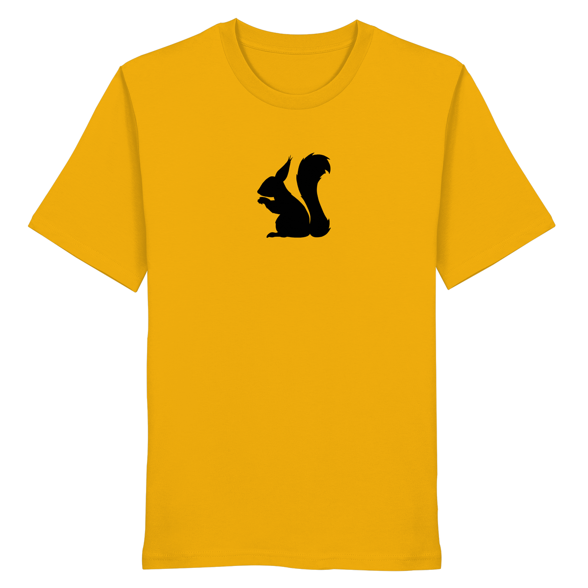 Eichhörnchen Silhouette - Organic Shirt