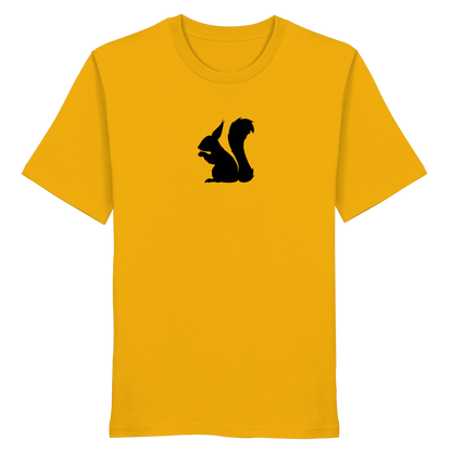 Eichhörnchen Silhouette - Organic Shirt