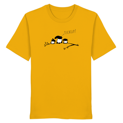 Drei kleine Tapir-Vögel - Organic Shirt