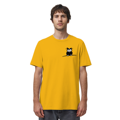 Kleine struppige Eule - Organic Shirt