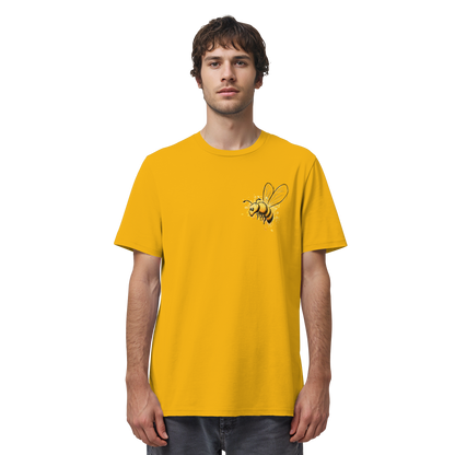 Lässige kleine Honig-Biene - Organic Shirt
