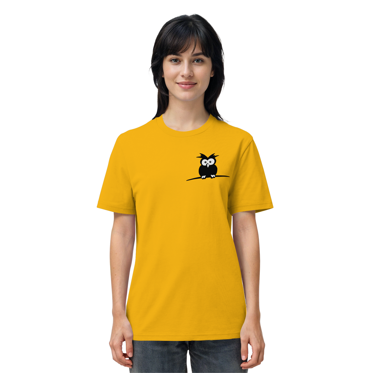Kleine struppige Eule - Organic Shirt