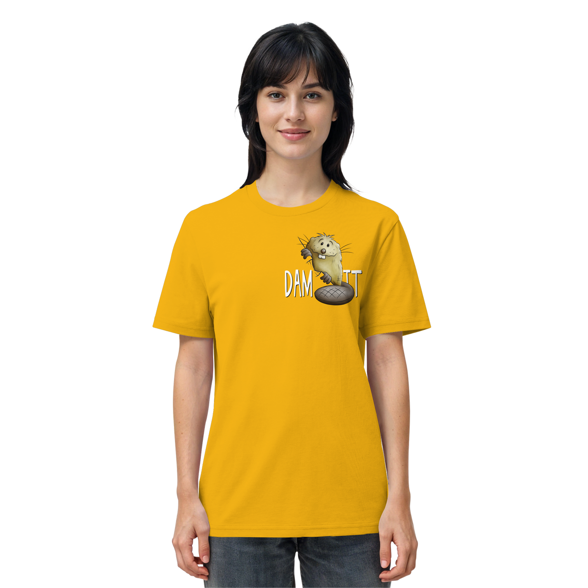 Dam It Verdammt Lustiger Biber - Organic Shirt