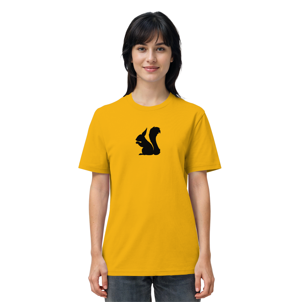 Eichhörnchen Silhouette - Organic Shirt