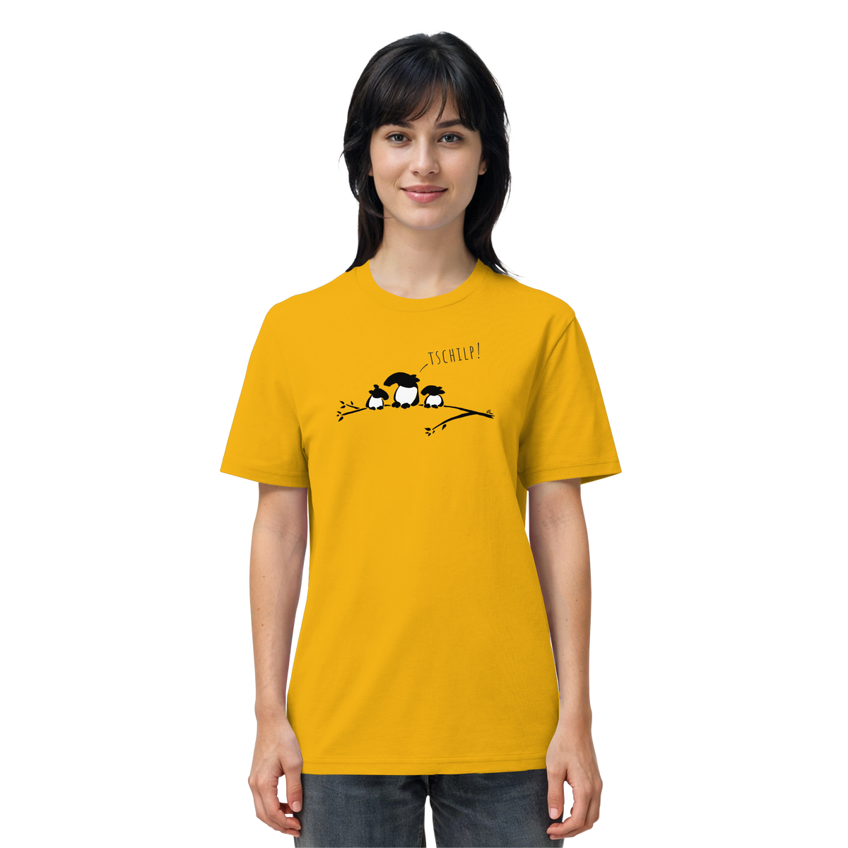 Drei kleine Tapir-Vögel - Organic Shirt
