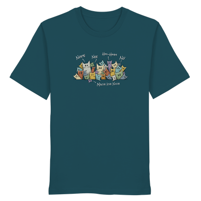 Nope, Nee, Nö Katzen - Organic Shirt