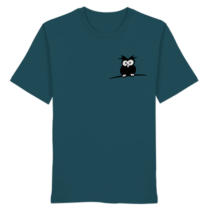 Kleine struppige Eule - Organic Shirt