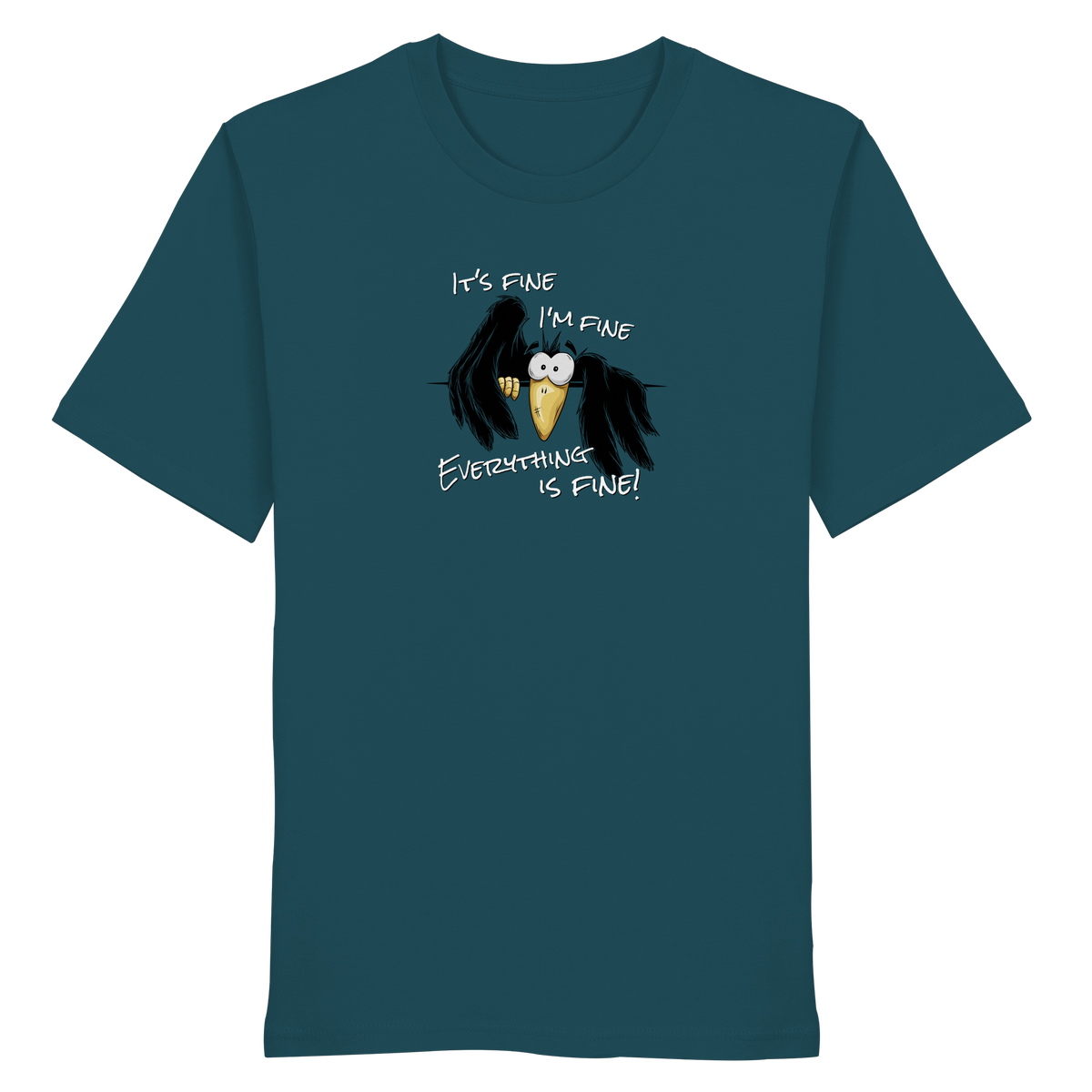 I’m Fine Rabe | Alles Gut Krähe - Organic Shirt