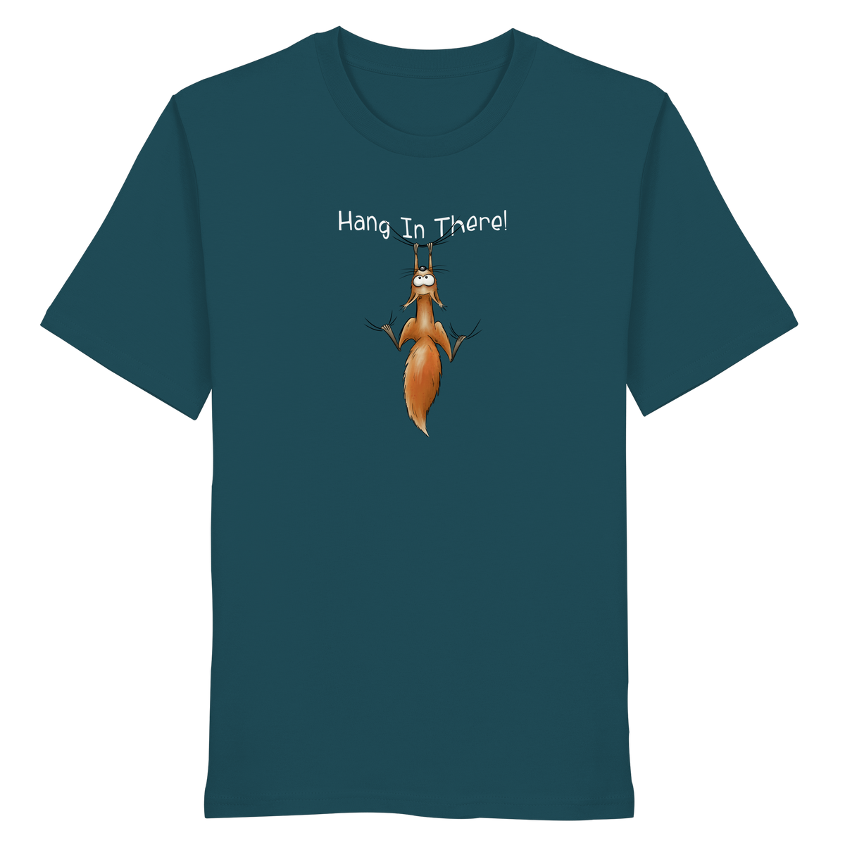 Hang In There | Lässiges Eichhörnchen - Organic Shirt