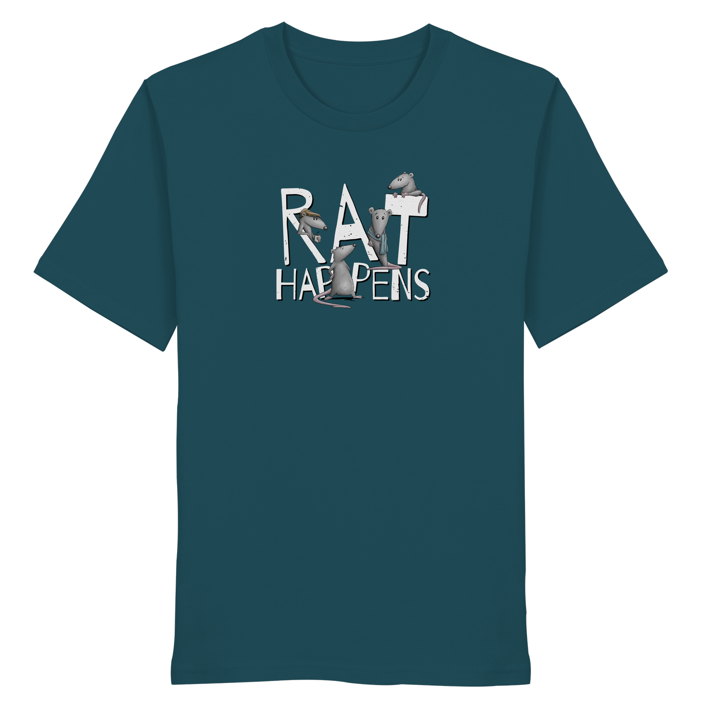 Rat Happens Ratten - Organic Shirt