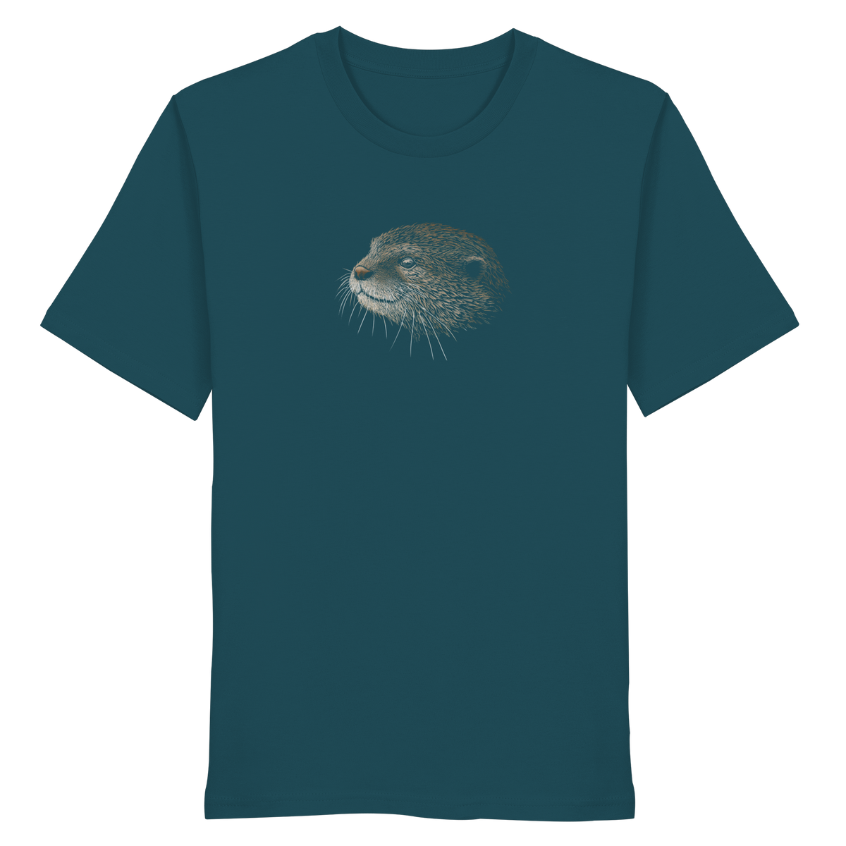 Otter Bleistift Zeichnung KritzelKunst - Organic Shirt