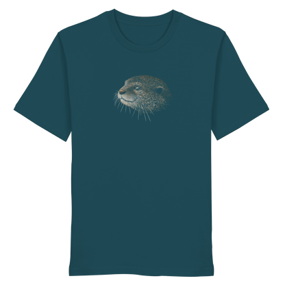 Otter Bleistift Zeichnung KritzelKunst - Organic Shirt