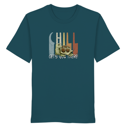 Gechillt gemütliche Schildkröte - Organic Shirt