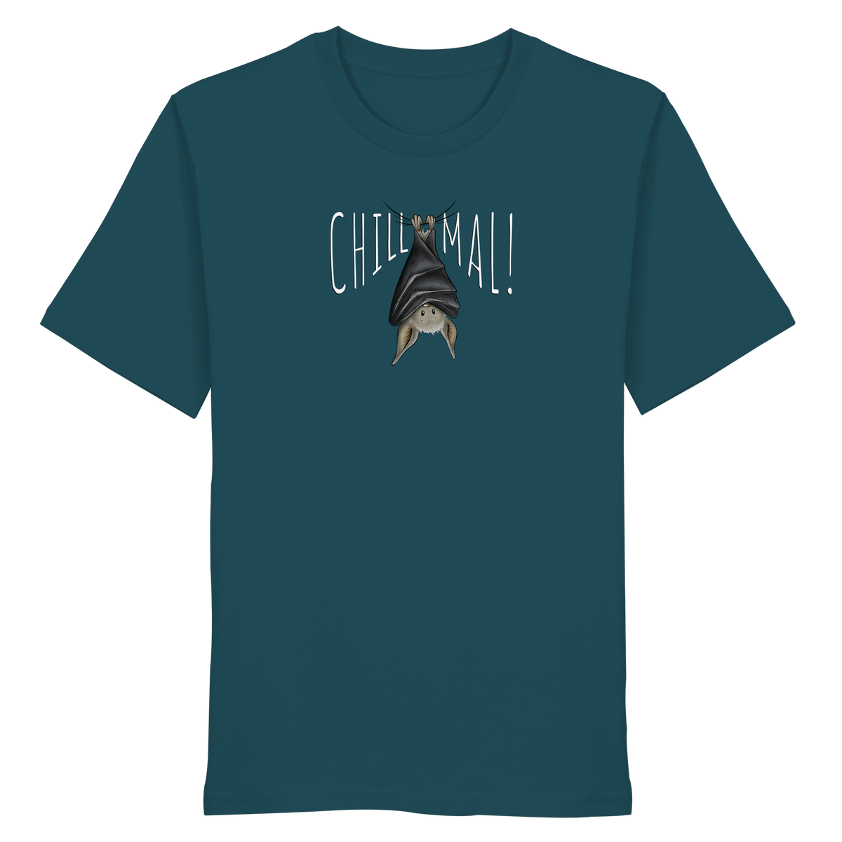 Chill Mal gemütliche Fledermaus - Organic Shirt