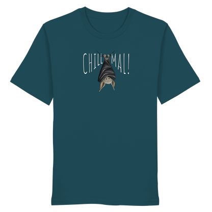 Chill Mal gemütliche Fledermaus - Organic Shirt