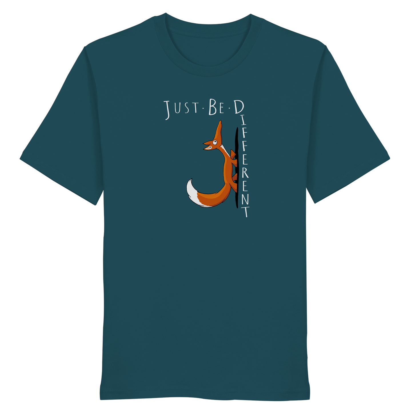 Just Be Different | Sei Anders, kleiner Fuchs - Organic Shirt