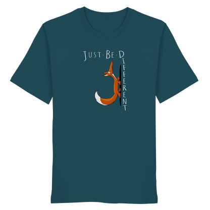 Just Be Different | Sei Anders, kleiner Fuchs - Organic Shirt
