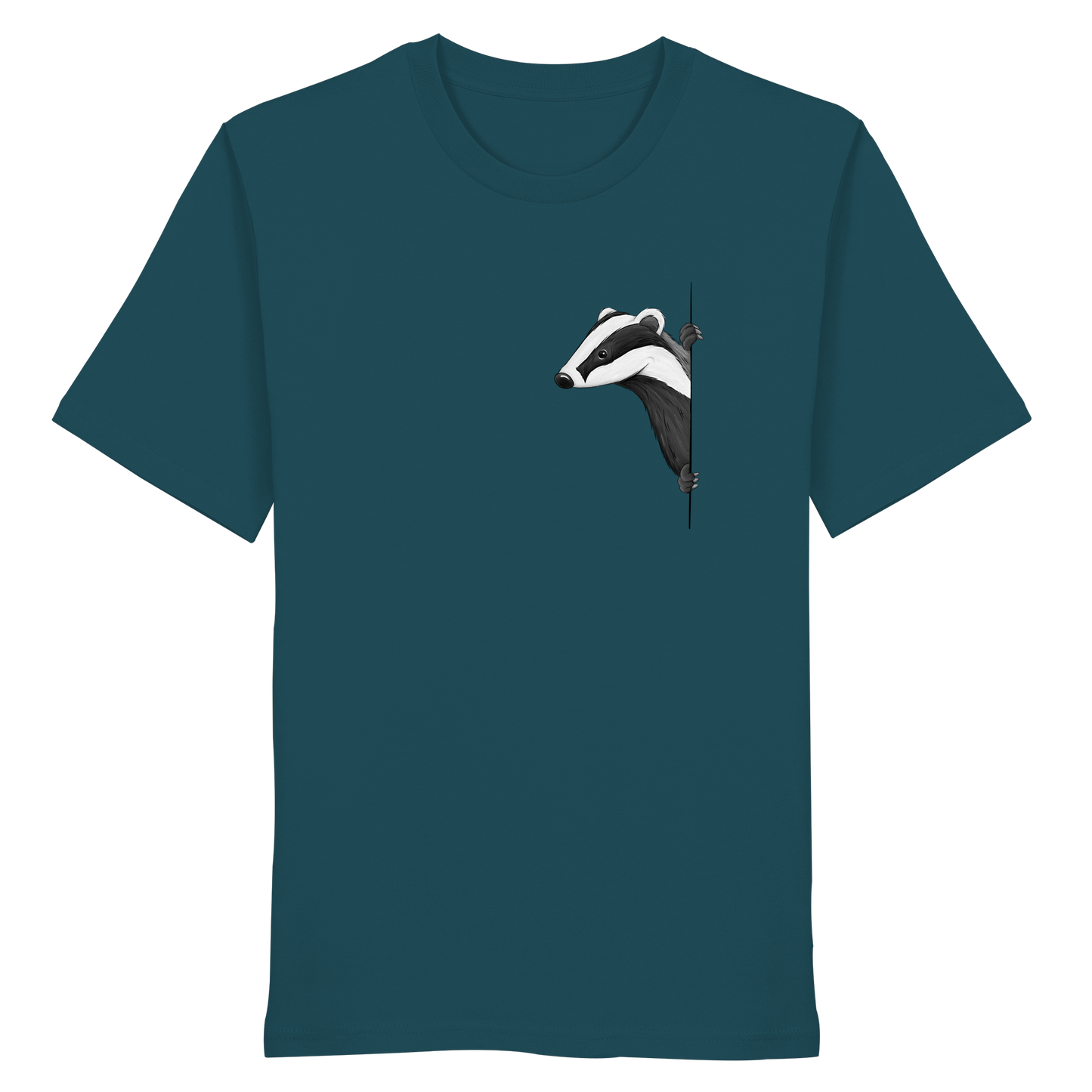 Lässiger Dachs Meister Grimbart - Organic Shirt