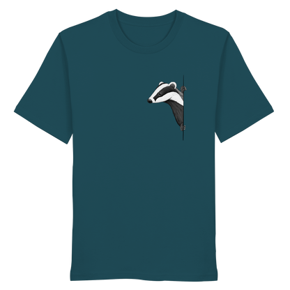 Lässiger Dachs Meister Grimbart - Organic Shirt