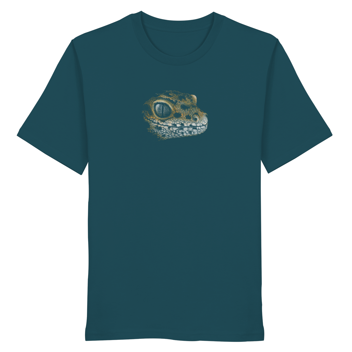 Leopard Gecko Skizze Kritzelkunst - Organic Shirt