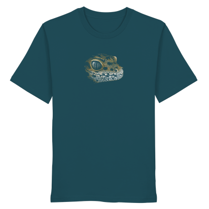 Leopard Gecko Skizze Kritzelkunst - Organic Shirt
