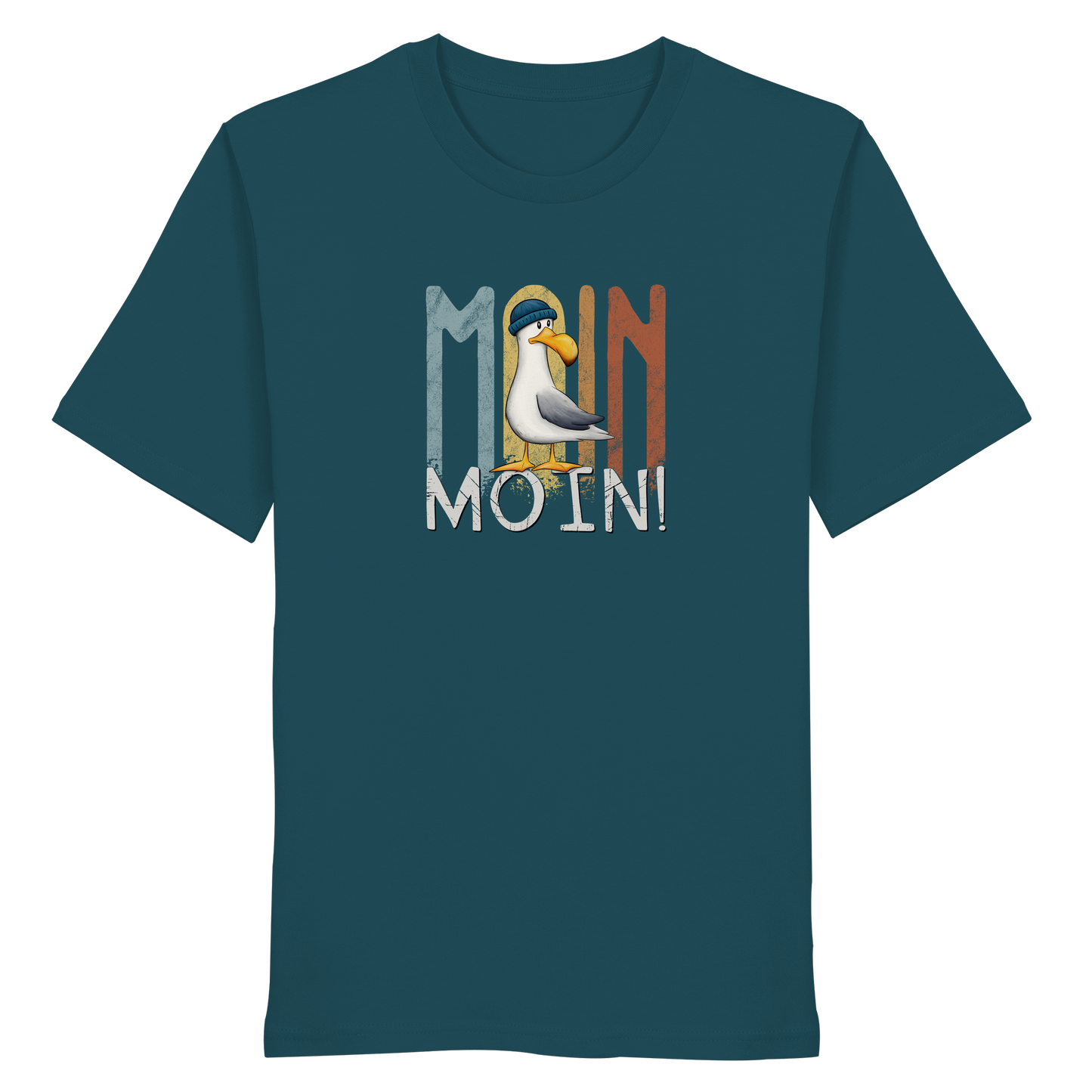 Moin Moin norddeutsche Möwe - Organic Shirt