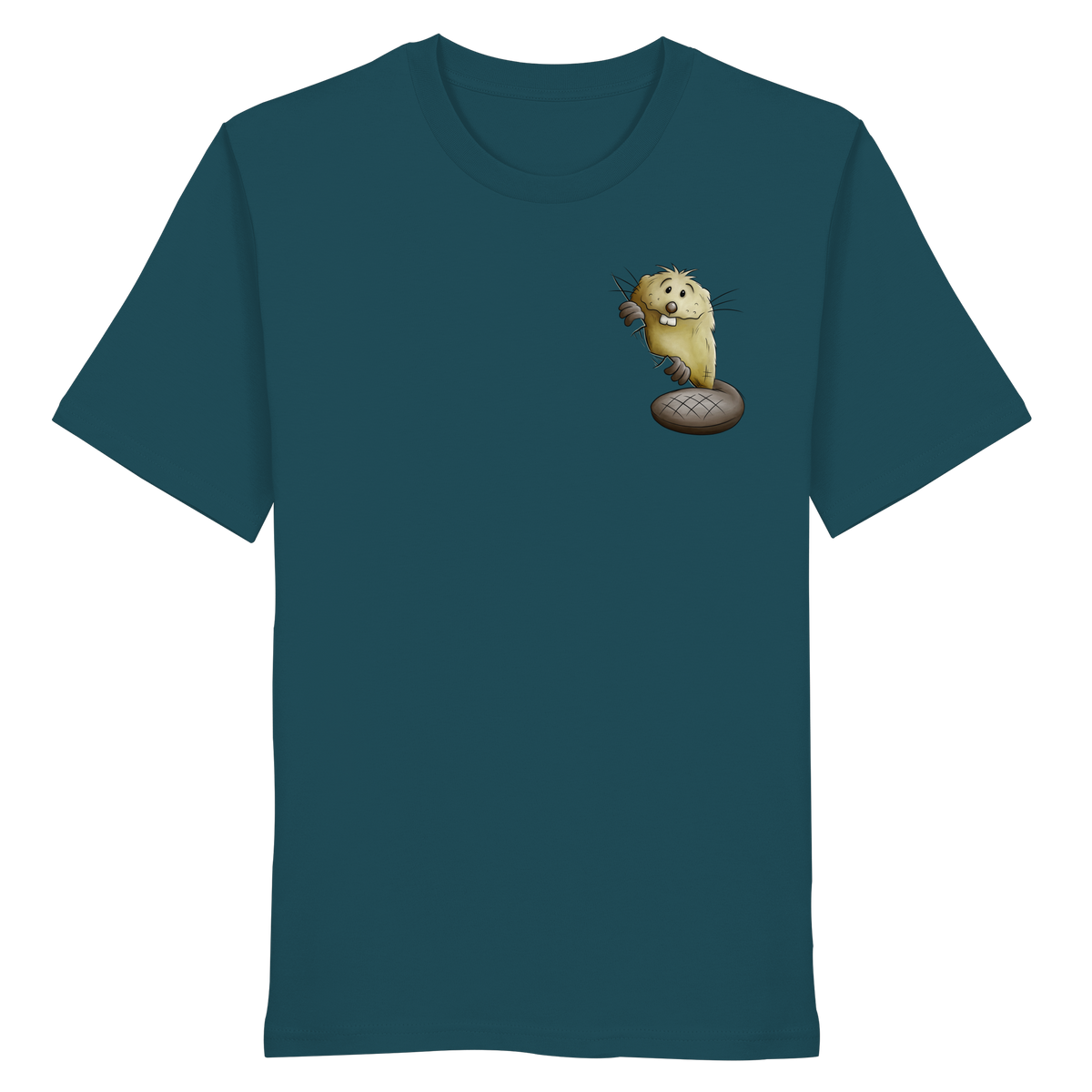 Lustiger frecher Biber - Organic Shirt
