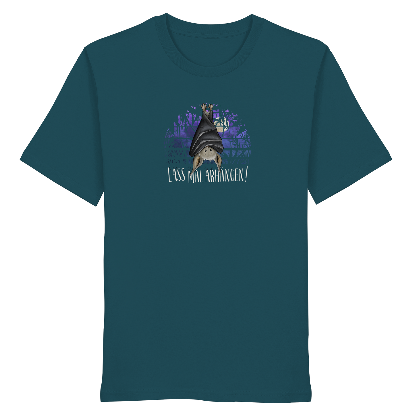 Lass mal abhängen Fledermaus - Organic Shirt