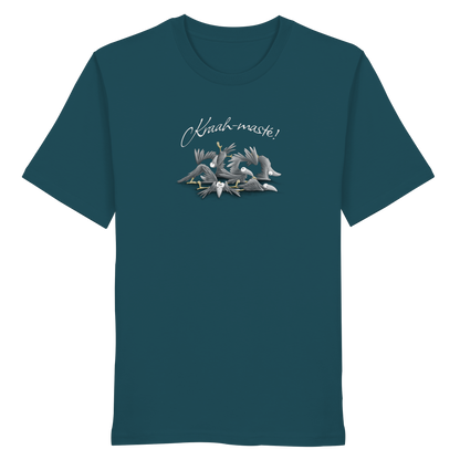 Kraah-masté! Yoga Raben Krähen - Organic Shirt