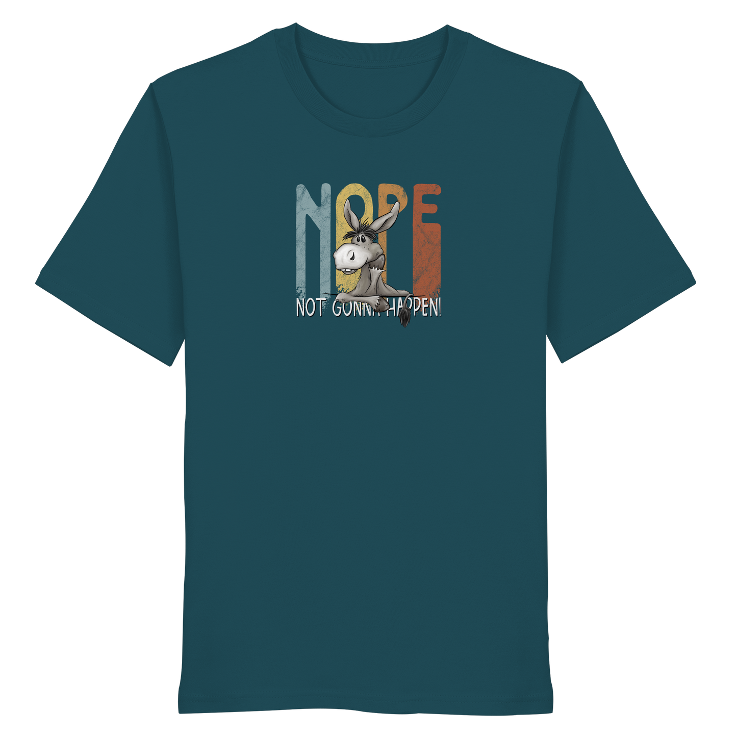 Nope | bockiger Esel - Organic Shirt