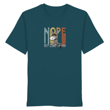 Nope | bockiger Esel - Organic Shirt