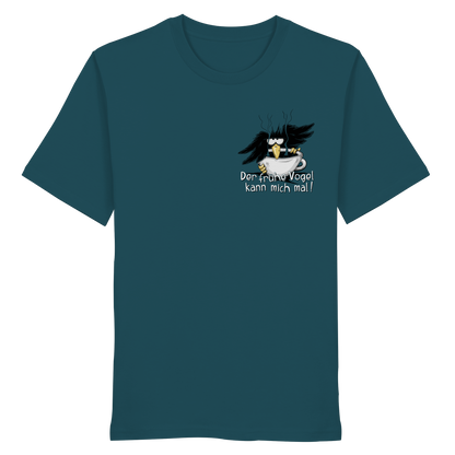 Der frühe Vogel kann mich mal | Kaffee Rabe - Organic Shirt
