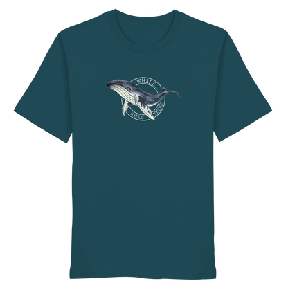 Whale, Hello There | Buckelwal - Organic Shirt