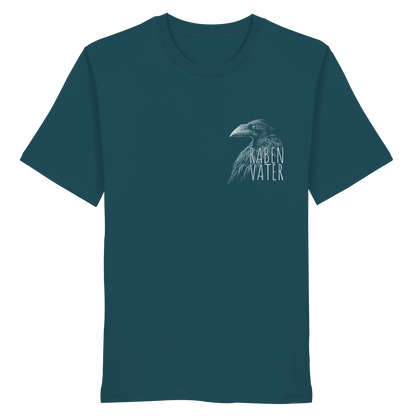 Rabenvater schwarzer Rabe Krähe - Organic Shirt