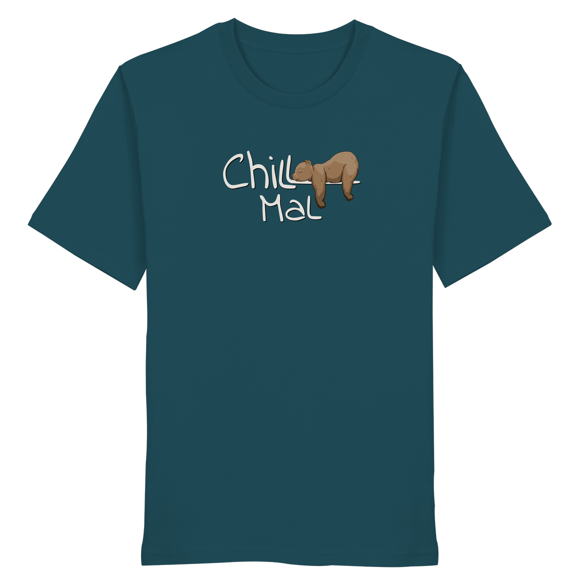 Chill Mal schläfriger Braunbär - Organic Shirt